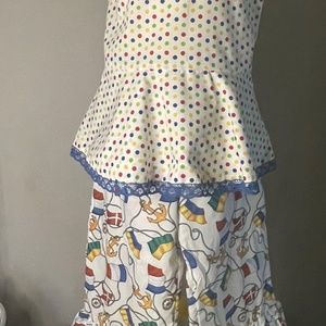 NEW Girl Nautical Set Hand crafted size 7